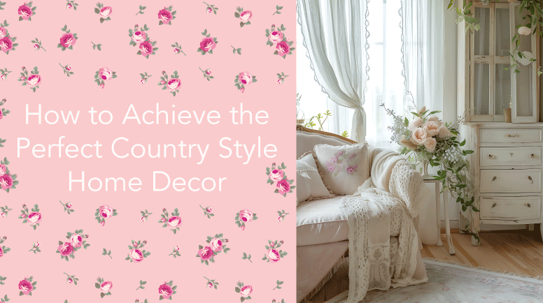 How to Achieve the Perfect Country Style Home Decor