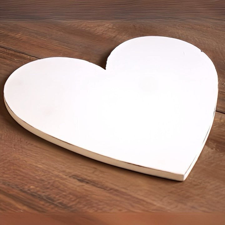 heart-shaped serving board