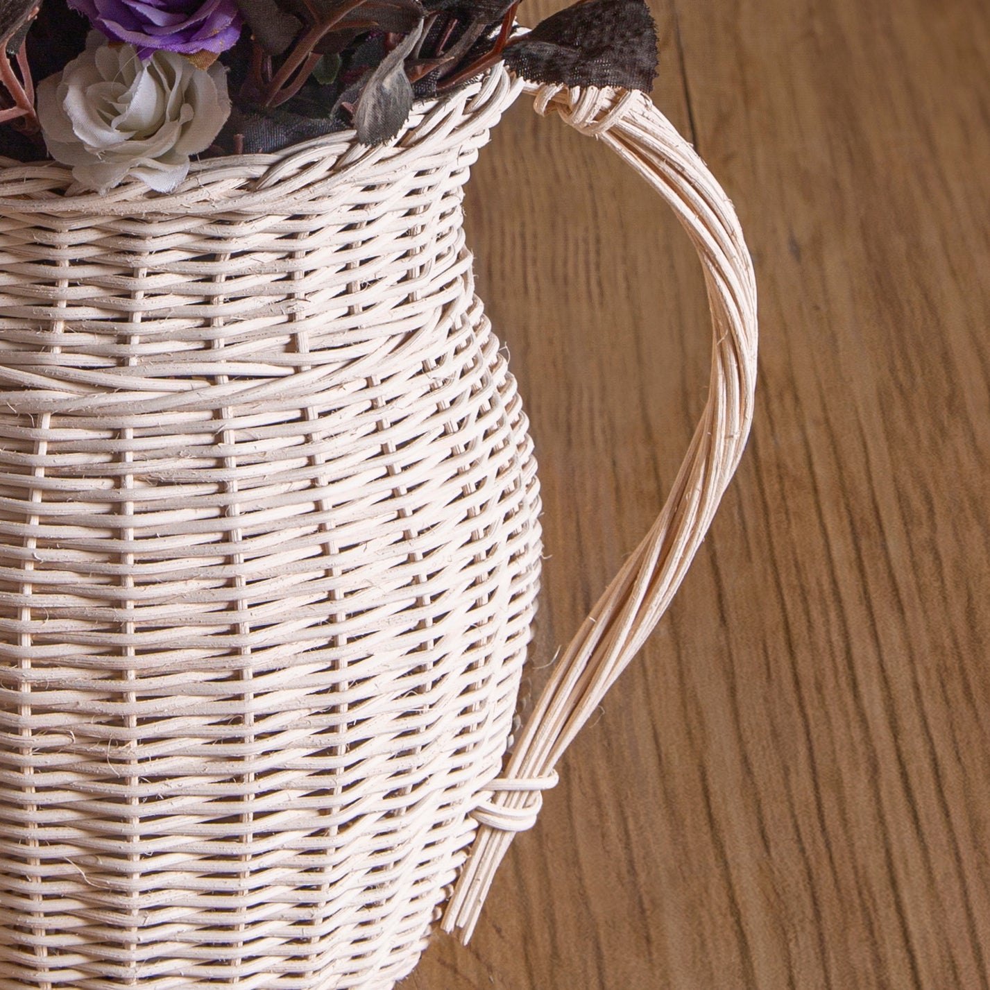 farmhouse wicker jug