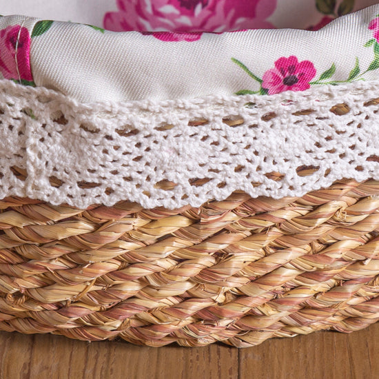 fleur halfa oval basket