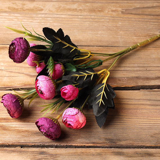 peony faux bouquet