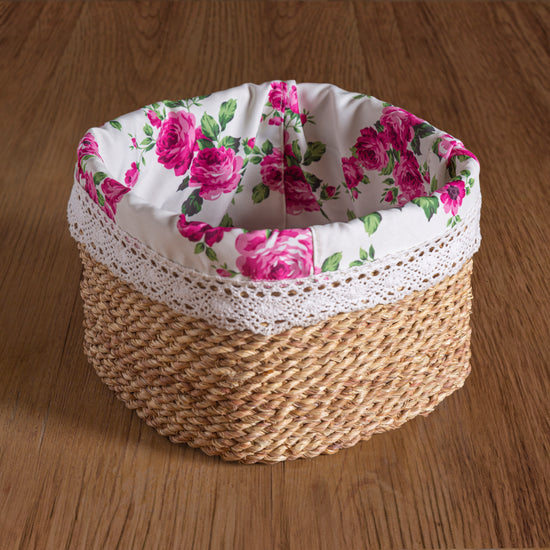 fleur halfa square basket